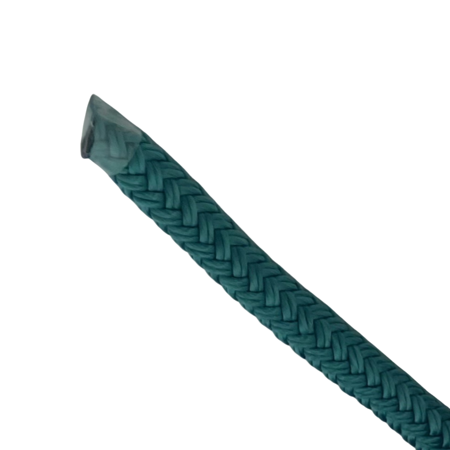 Anchor Line Teal Nylon Double Braid (4 Size & 6 Length Options)