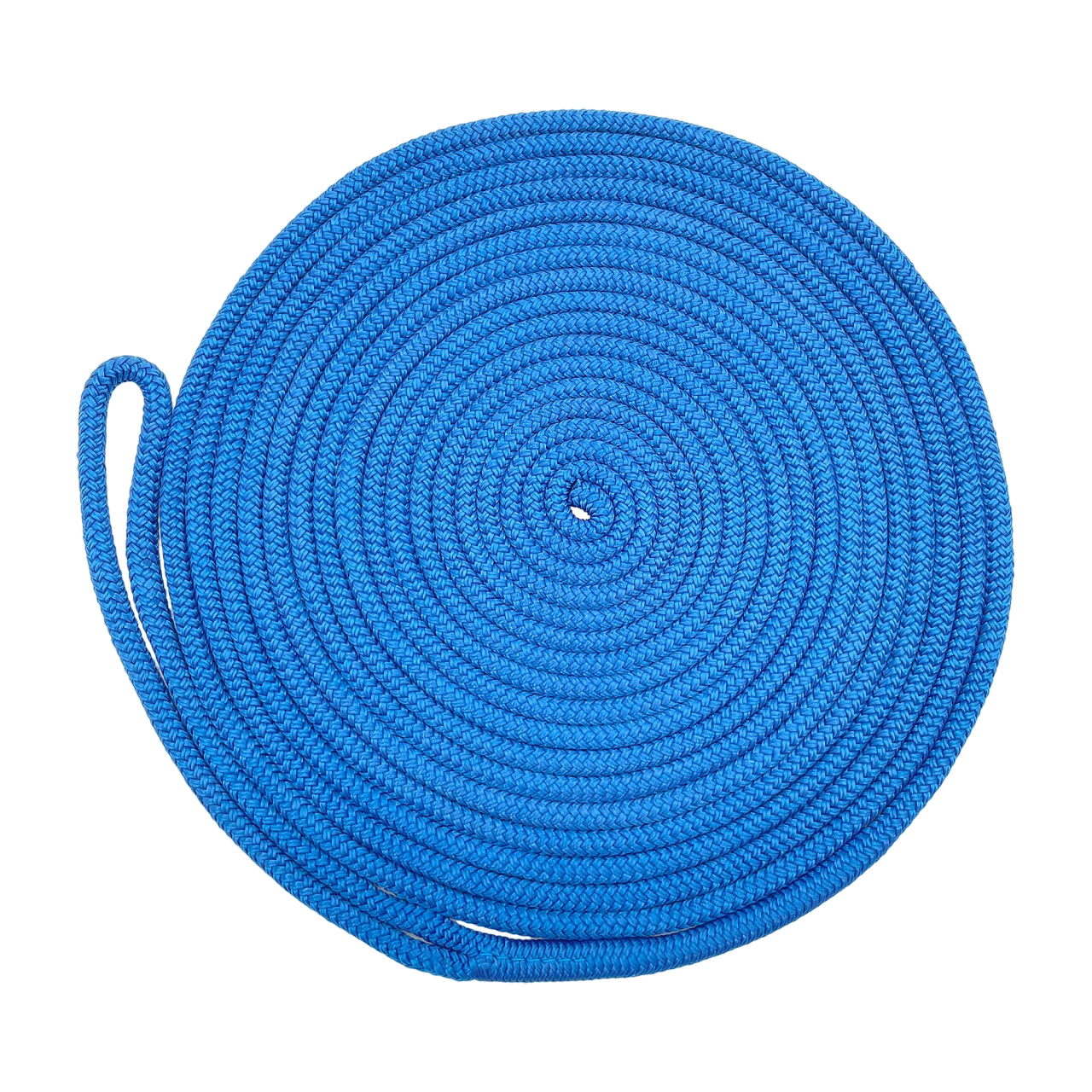 Titan Dock Line Nylon Double Braid - Blue (4 Size & 8 Length Options)