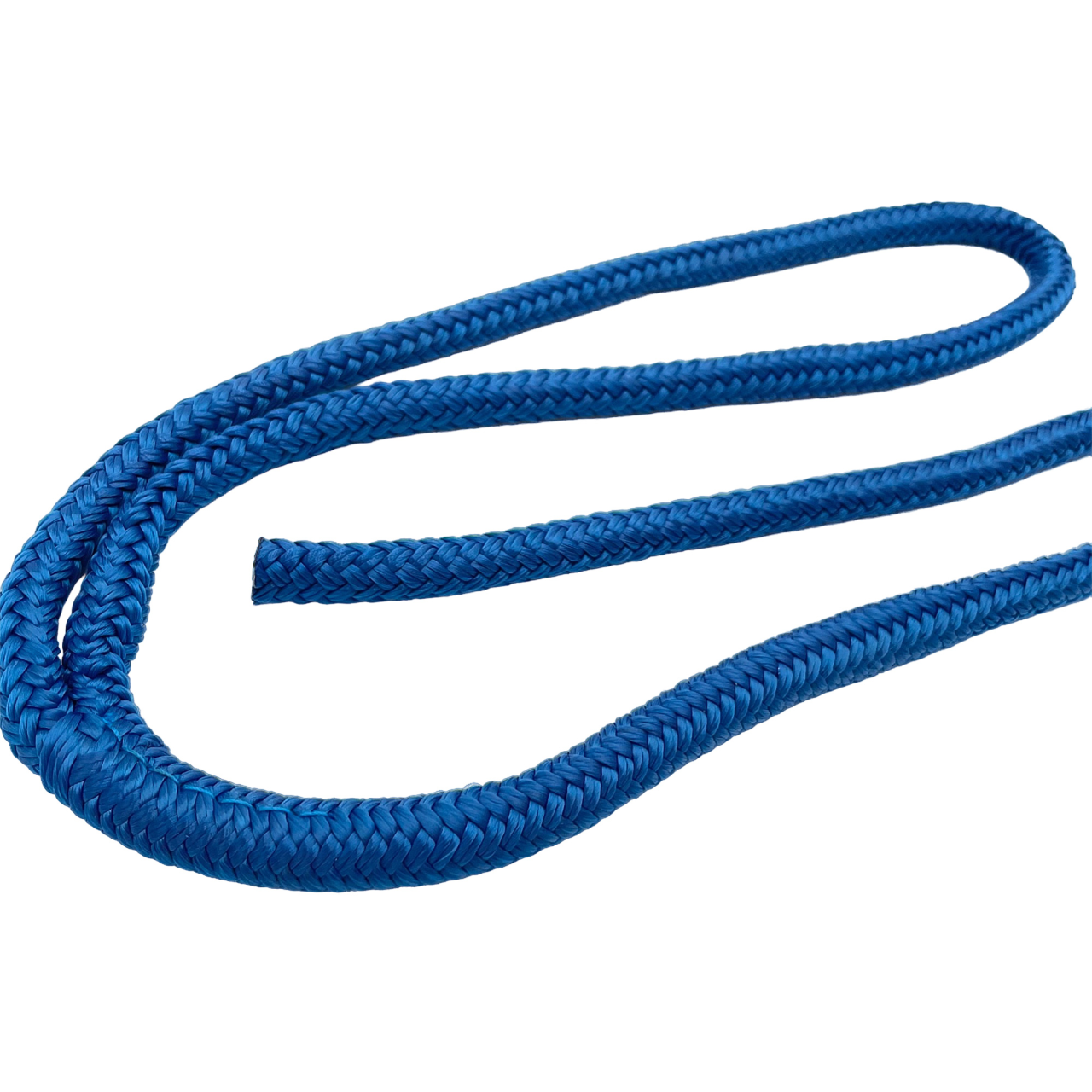 Titan Dock Line Nylon Double Braid - Blue (4 Size & 8 Length Options)