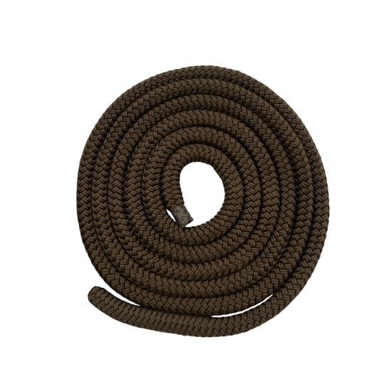 Brown Nylon Double Braid Rope 3/8"