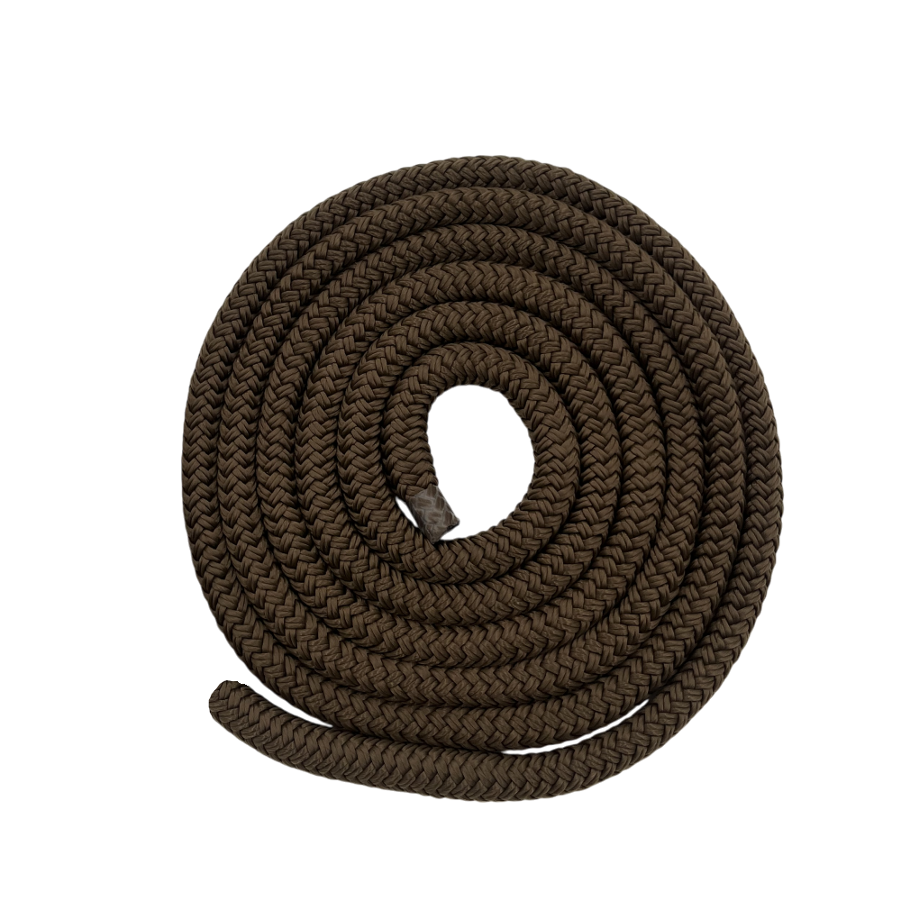 Brown Nylon Double Braid Rope 5/8"