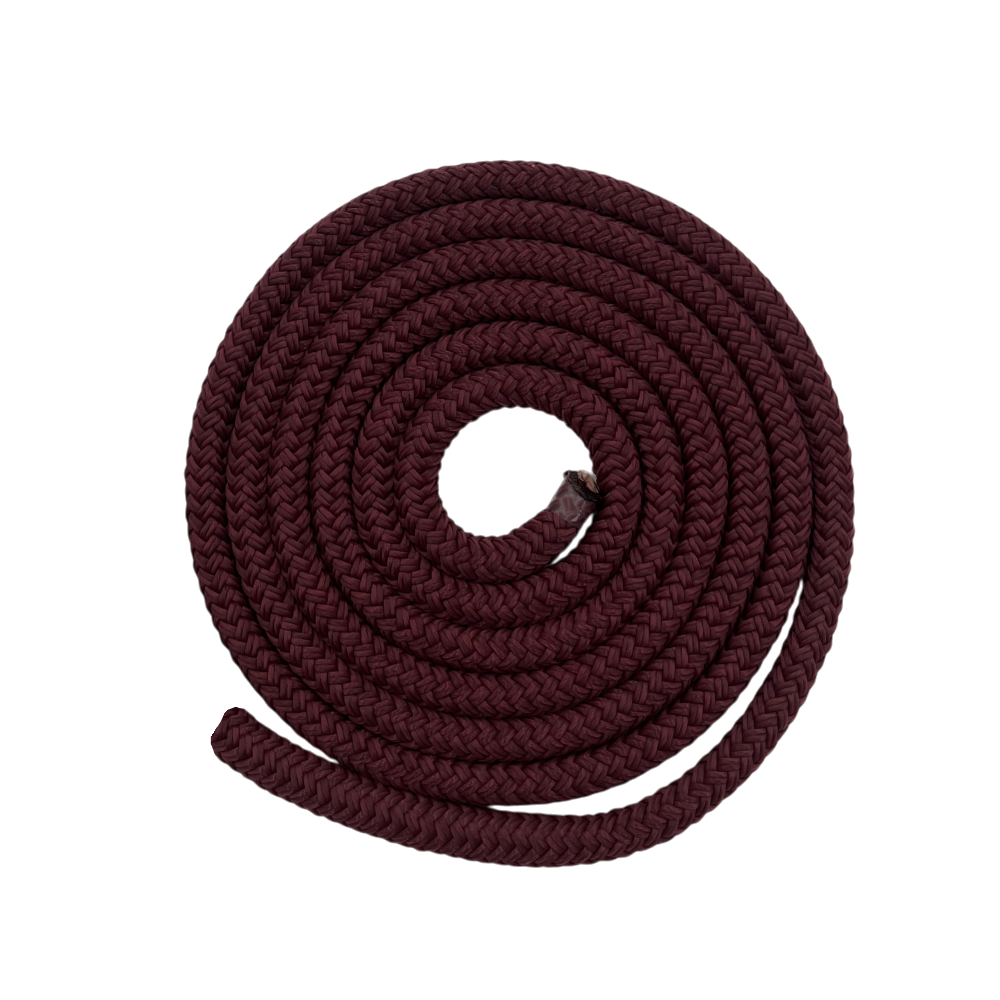 42 Inch Rope Burgundy Nylon Double Braid Rope 1/2