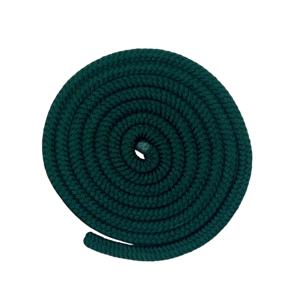 Forest Green Nylon Double Braid Rope 5/8"