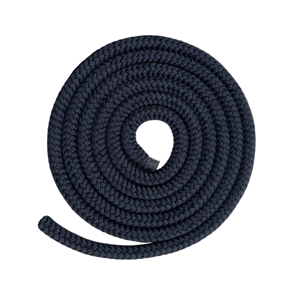 Navy Nylon Double Braid Rope 5/8"