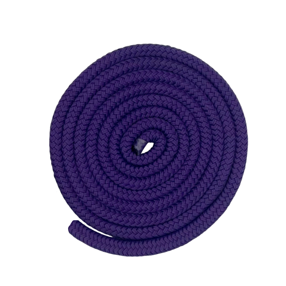 Purple Nylon Double Braid Rope 5/8"