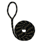 Dock Line Black & Gold Nylon Double Braid (4 Size & 8 Length Options)