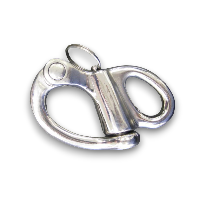 Large Stainless Steel Fixed Eye Shackle