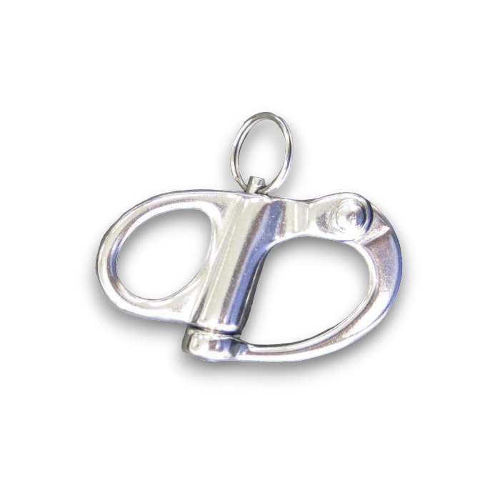 Medium Stainless Steel Fixed Eye Shackle