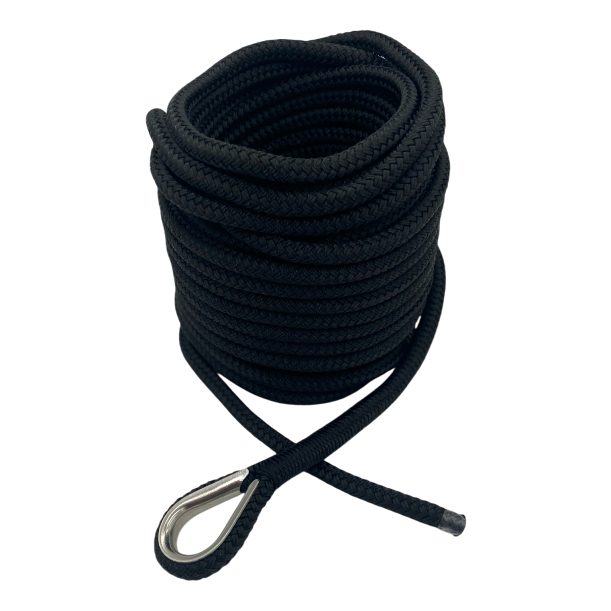 Anchor Line 1/2" Nylon Double Braid (15 Color & 5 Length Options)