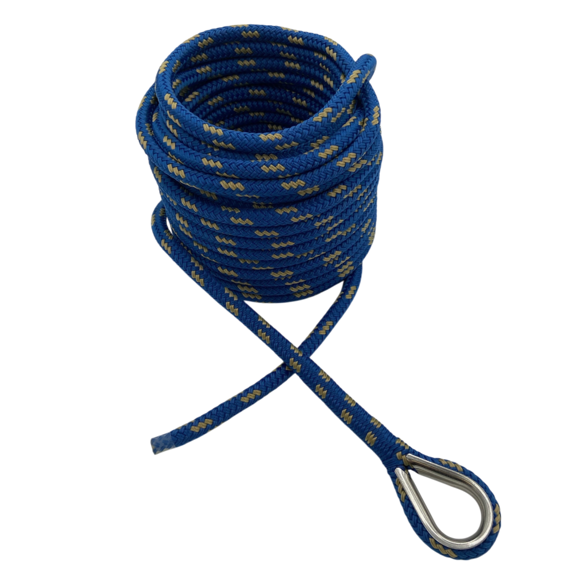 Anchor Line 5/8" Nylon Double Braid (15 Color & 5 Length Options)