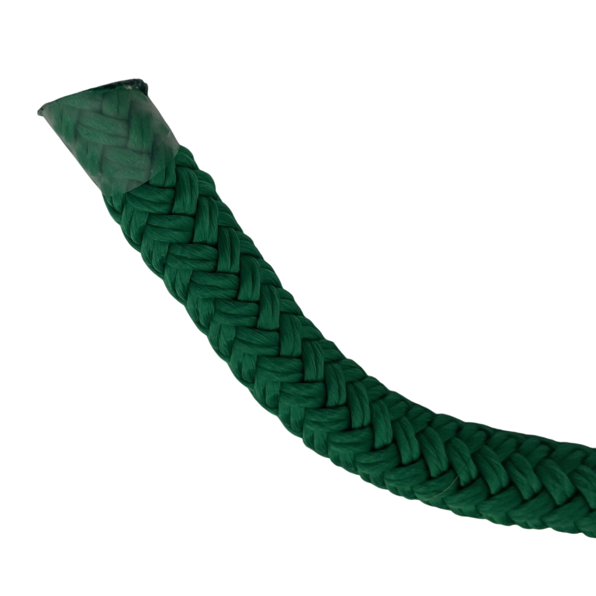 Dock Line Green Nylon Double Braid (4 Size & 8 Length Options)