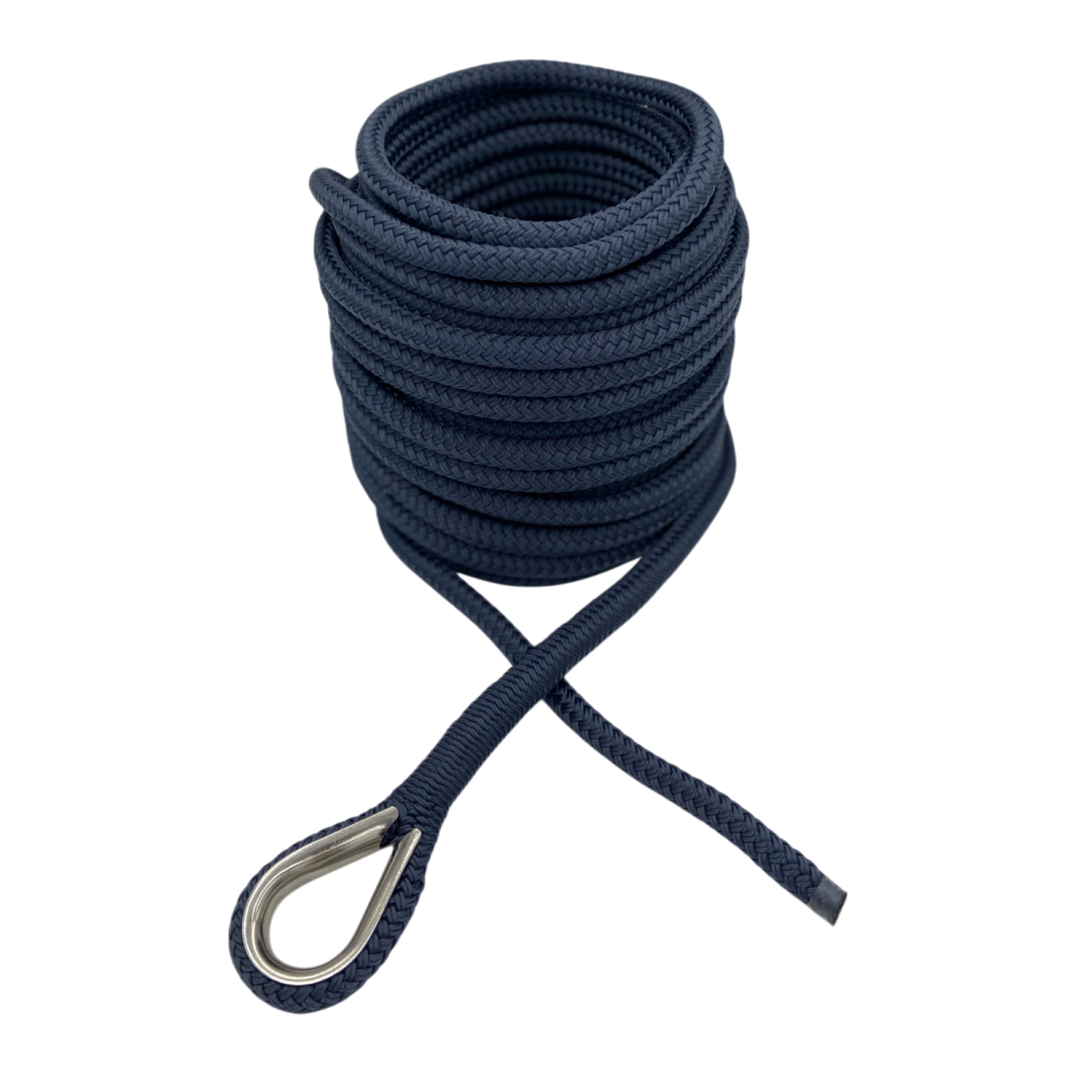 Anchor Line 1/2" Nylon Double Braid (15 Color & 5 Length Options)