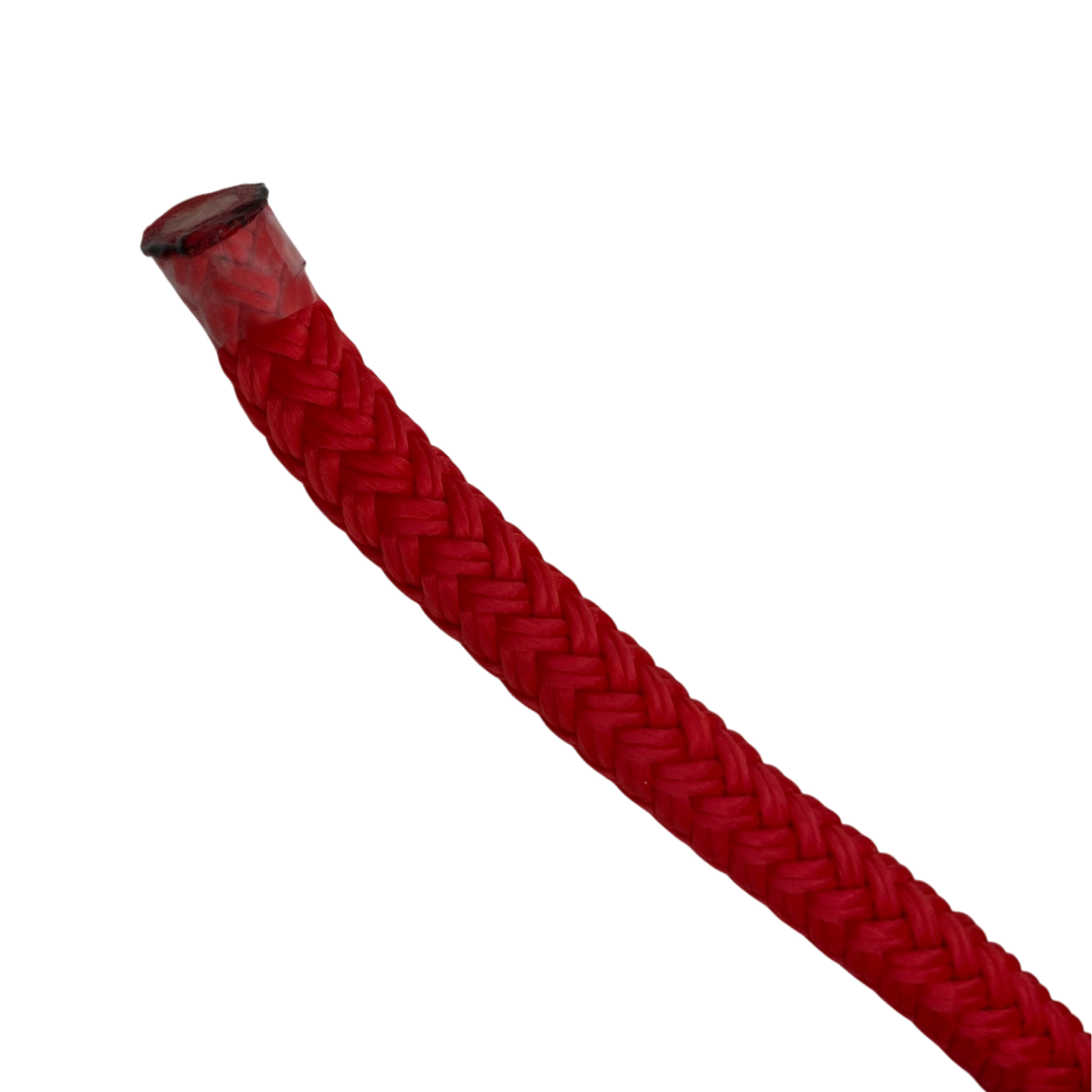 Dock Line Red Nylon Double Braid (5 Size & 8 Length Options)