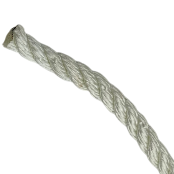 Dock Line 5/8" Nylon 3-Strand Twist - White (6 Length Options)