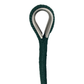 Mooring Pendant Forest Green Nylon Double Braid Thimble Both Ends (4 Size & 8 Length Options)