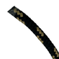 Anchor Line Black & Gold Nylon Double Braid (4 Size & 6 Length Options)