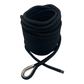 Anchor Line Black Nylon Double Braid (4 Size & 6 Length Options)