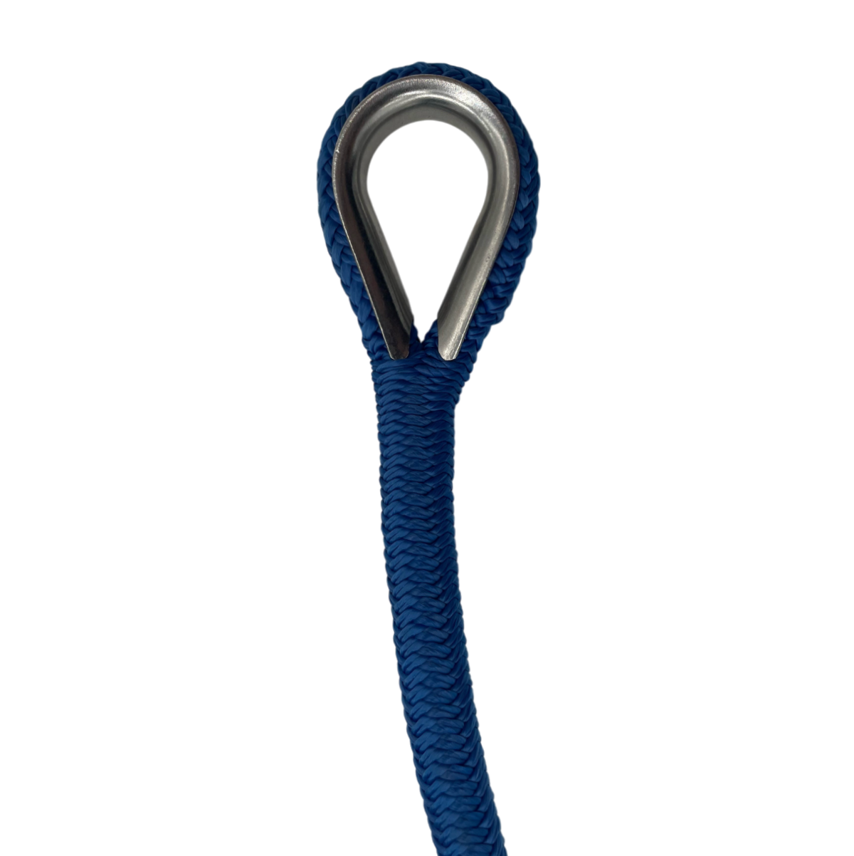 Anchor Line Blue Nylon Double Braid (4 Size & 6 Length Options)