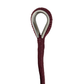 Anchor Line Burgundy Nylon Double Braid (4 Size & 6 Length Options)