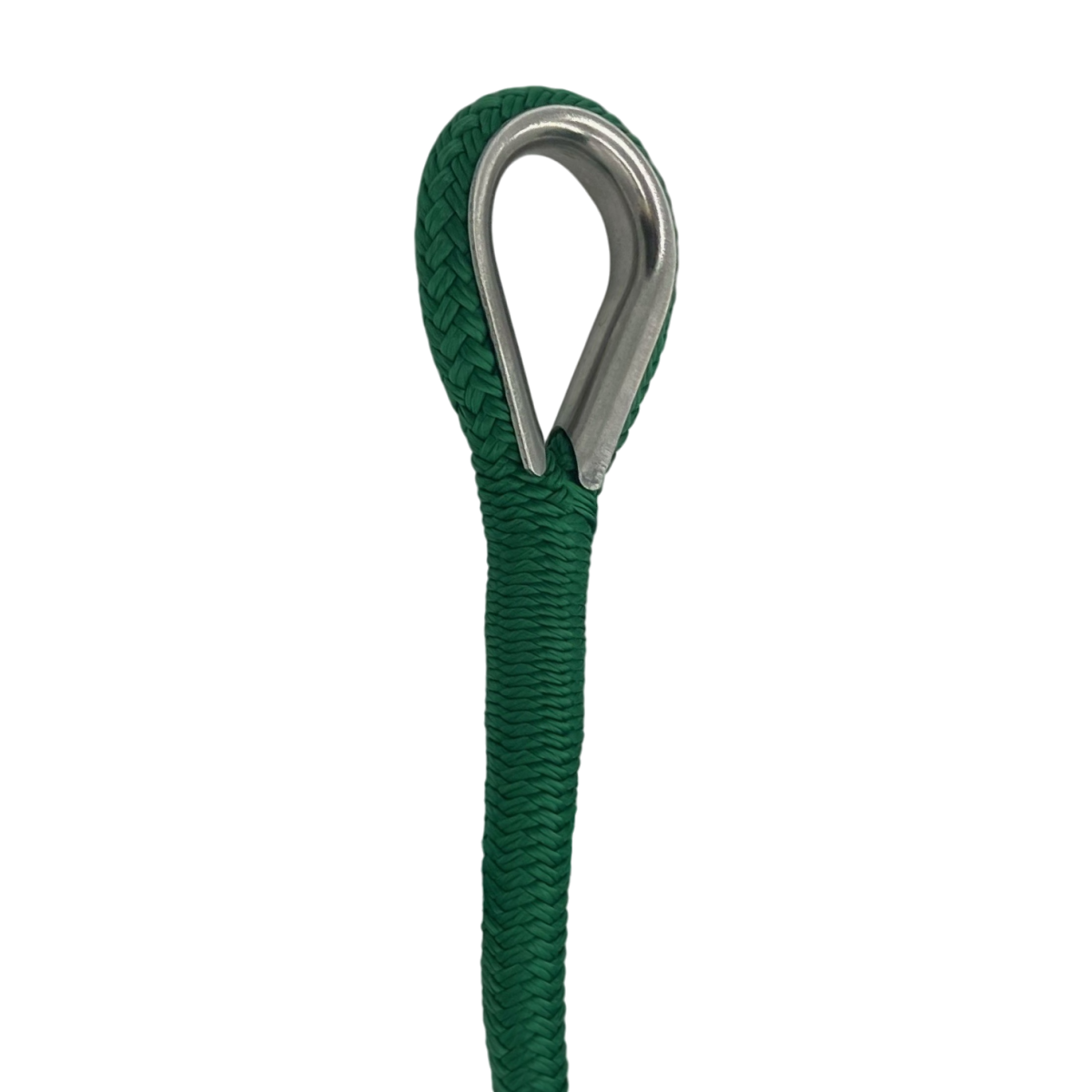 Anchor Line Green Nylon Double Braid (4 Size & 6 Length Options)