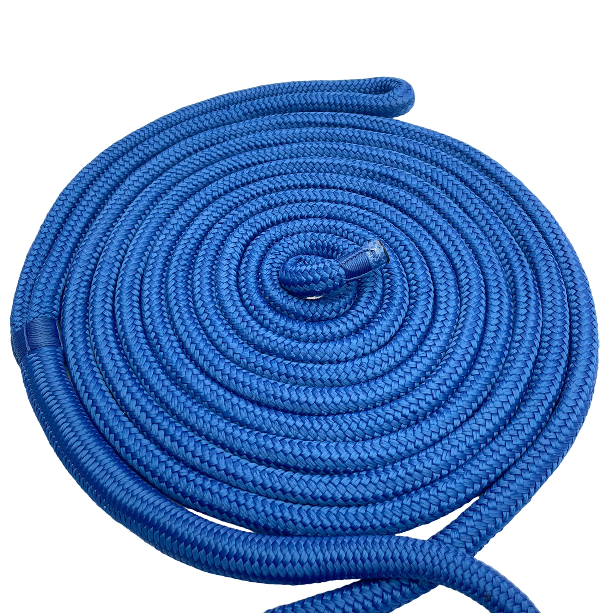 5/8in X 15ft DblBrd DockLine-Blue